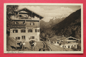 AK Kaisertal / 1920-1930 / echt Kupfer Tiefdruck / Pfandlhof im Kaisertal bei Kufstein / Tirol